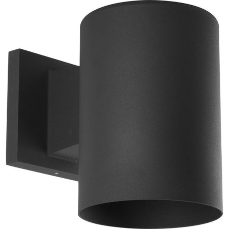 PROGRESS LIGHTING 5" Black Outdoor Wall Cylinder P5674-31